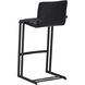 Webber 38.75 inch Cantina Black Barstool, Set Of 2